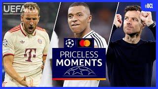 #UCL PRICELESS MOMENTS of the Week | Kane, Mbappé, Leverkusen...