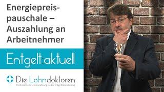 Entgelt aktuell: Energiepreispauschale – Auszahlung an Arbeitnehmer