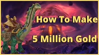 How To Make 5 Million Gold | Brutosaur Mount Guide