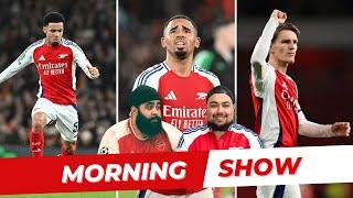 JESUS HATTRICK!!!! Arsenal Through To Semi Finals!!! Is Squad Depth A Problem?? | The Morning Show