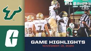 Game Highlights: South Florida vs Charlotte (Nov. 16, 2024)