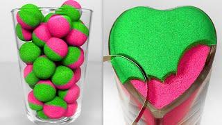 Very Satisfying and Relaxing Compilation 308 Kinetic Sand ASMR