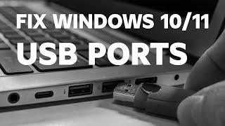 How to Fix USB Ports Not Working on Windows 10/11