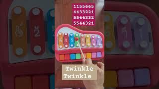 Twinkle Twinkle Xylophone Notes #xylophone #music