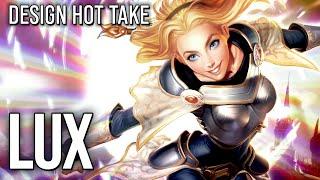 Lux needs a makeover and some fashion || design hot take #shorts