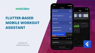 Flutter Demo App Example: Mobile Workout Assistant