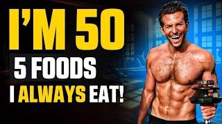 Bradley Cooper (50 yr) I EAT 5 Foods & Don't Get Old!