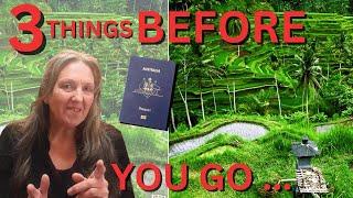 Before going to Bali: online Visa on Arrival, Tourist Levy, Customs Declaration | Bali Travel 2024
