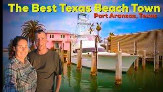 Is this our FAVORITE Texas Beach Town? Beach Boon-docking in Port Aransas TEXAS!!!