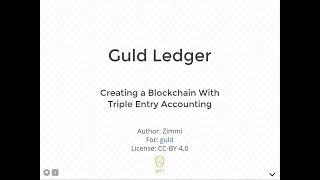 Guld Ledger - Triple Entry Accounting, Ledger-cli, The blocktree hash tree - Guld Ledger File Format