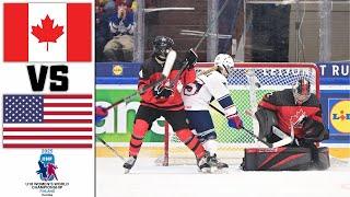 CANADA VS USA GOLD MEDAL GAME HIGHLIGHTS IIHF U18 WOMEN´S WORLD CHAMPIONSHIP 2025