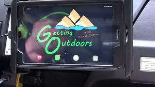 #1 How to use the Samsung Android Tablet with BackCountry Navigator Pro on the SXS ATV Trails