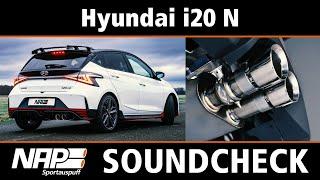 NAP Klappenauspuff ▶ Hyundai i20 N - Soundcheck