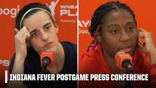 [FULL] Caitlin Clark and Alyiah Boston postgame press conference after Game 2 loss | WNBA on ESPN