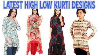 Latest High Low Kurti Designs