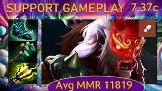  7.37c Grimstroke |K+A-D - 25 KP - 81%| Support Gameplay - Dota 2 Top MMR