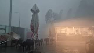 tornado hits burgas Airport 17/09/2022