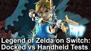 Zelda: Breath of the Wild - Switch Docked vs Undocked Comparison + Frame-Rate Test