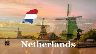 Netherlands 4k-Relaxation Music and Scenic Views-Peaceful Dutch Landscapes