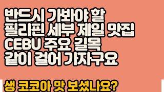 꼭! 알아야 할 필리핀 세부 CEBU 제일 맛집 같이 가요 그런데 너무 비싸져서 슬프네요 // 코코아 열매, 루가우, 레드 플래닛 호텔, 골든 프린스 호텔, 레촌, 가리비치즈구이