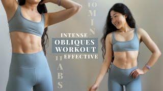 INTENSE Obliques Workout | Get The 11 Abs in No Time!