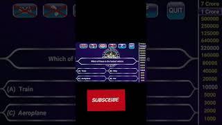 KBC FUNNY GAME   KBC WIN 7CRORE #shorts #trending #subscribe
