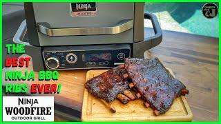 NINJA WOODFIRE OUTDOOR GRILL ST. LOUIS STYLE BBQ RIBS! Ninja Woodfire Grill Recipes!