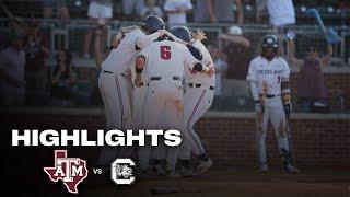 Highlights: Texas A&M 15, South Carolina 12