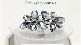 Sirenashop.com.ua: Бижутерия (Заколка Вержиния) с кристаллами Swarovski