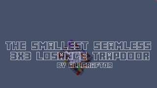 Very tiny Seamless 3x3 losange trapdoor | allcraft0r