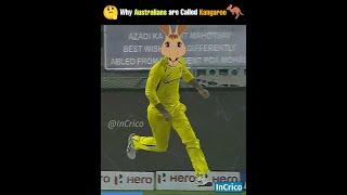 आखिर Australian Players को सब Kangaroo क्यों कहते है? #shorts #InCrico