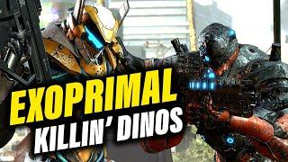 Exoprimal Gameplay (Full Game) | Exoprimal Let's Play Part 2 | Killin' Dinos & More