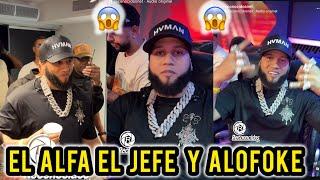 EL ALFA EL JEFE LLEGA ALOFOKE EL ILUMINADO EL ALFA GÁRGARA SECCIÓN 8  EL ALFA Y ALOFOKE 