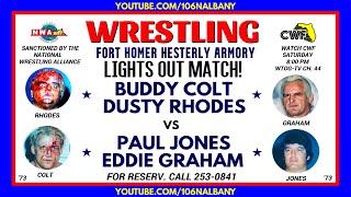 Dusty Rhodes & Buddy Colt vs Paul Jones & Eddie Graham (1973) (Championship Wrestling From Florida)