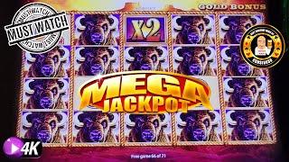 MUST SEE - Massive Jackpot Hand Pay - Buffalo Gold