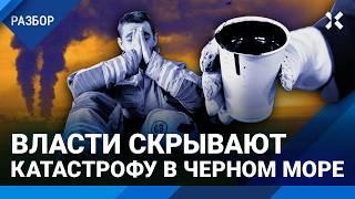 Власти скрывают экологическую катастрофу в Черном море. Нефть разлили после удара ВСУ по нефтебазе?