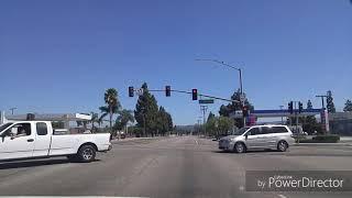 Driving by Tustin,California