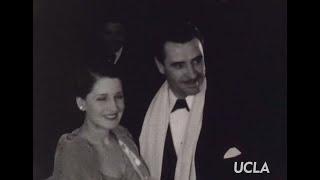 Footage of Hollywood stars of the 1930s [silent]