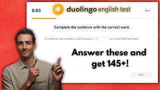 Fill in the Blanks - 20 Very Hard Questions (145+, with Explanations) - Duolingo English Test