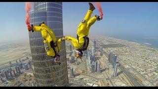 Burj Khalifa Pinnacle BASE Jump - 4K