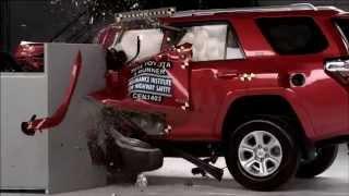 2014-2021 Toyota 4Runner IIHS Small-Overlap Crash Test