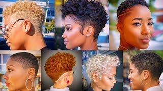 150 + Latest Black Women Short Haircuts and Hairstyles Ideas Trending | Pixie and Low Haircuts ️