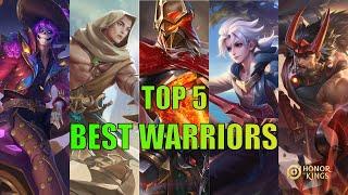 TOP 5 Best Clash Lane Heroes in Honor of Kings 2025 | BEST Warriors for Ranked & Pro Play