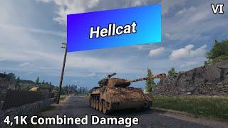 M18 Hellcat (4,1K Combined Damage) | World of Tanks