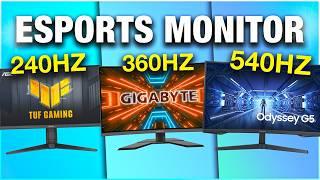 Best Gaming Monitor in 2024 | 360 Hz , 240 Hz & More ️