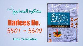 Mishkat ul Masabeh Hadees No 5501 to 5600 Urdu Hindi Translation | Sunnat Pak