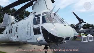 Boeing Vertol CH-46 Sea Knight Helicopter Walkaround Video #usnavy