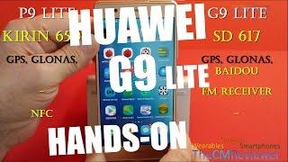 Huawei G9 lite - Review - MSM8952 3/16GB  FP ID LTE - Hands-on (Deutsch, engl. Shortcuts)