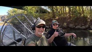 Airboat ride - Fun in Matewan West Virginia