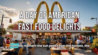 A Day of American Fast Food Delights